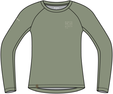R5 Greenmint Shirt Long Artichoke